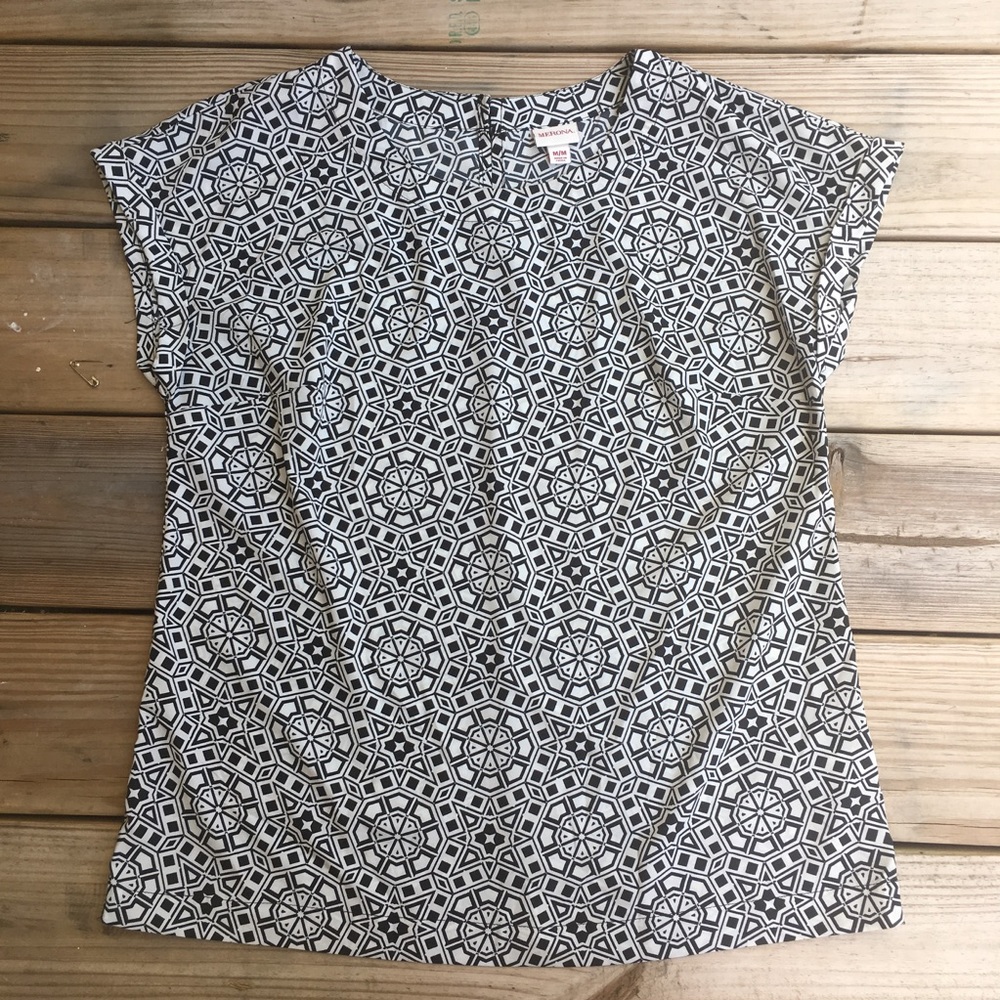 Merona Geometric Print Blouse